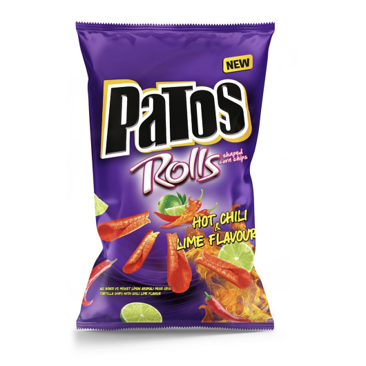 Patos Rolls hot Chili Lime Flavour